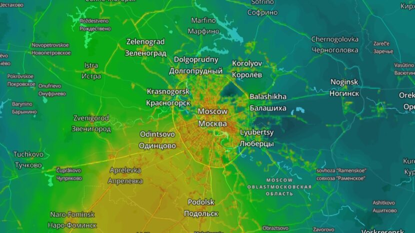 С улучшением погоды в столичном регионе ухудшается качество воздуха