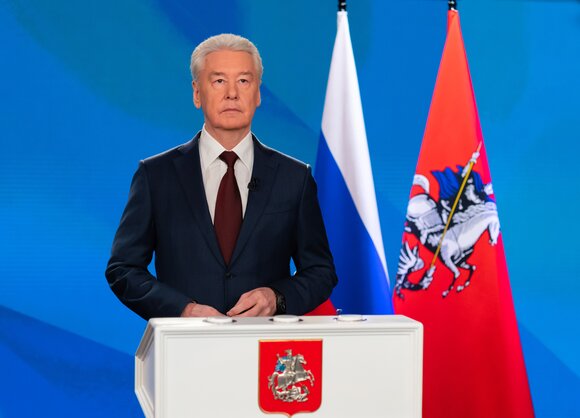 Сергей Собянин выступил перед депутатами Мосгордумы с ежегодным отчетом о работе городского правительства