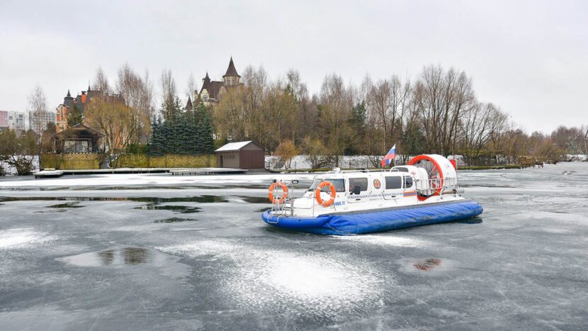 Столичные спасатели усилили контроль безопасности на водоемах из-за оттепели