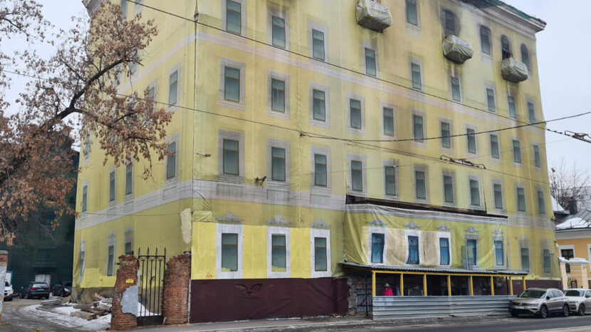 В Москве отреставрируют главный дом усадьбы Хрящева — Шелапутиных