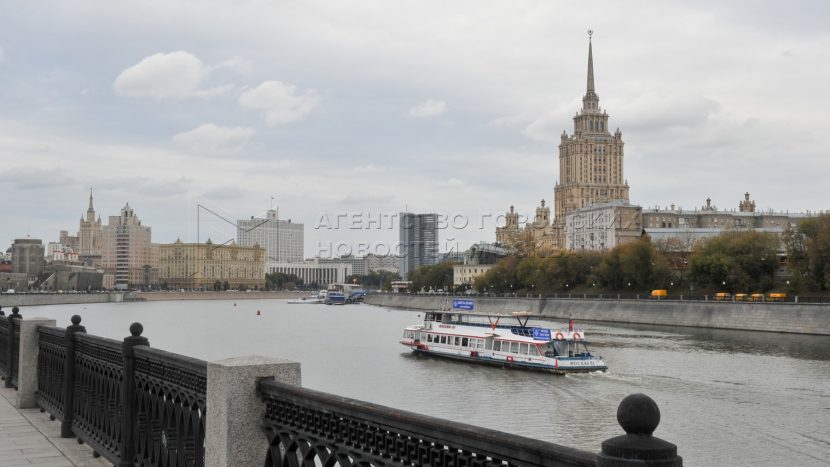 Ремонт Краснопресненской набережной в центре Москвы завершился