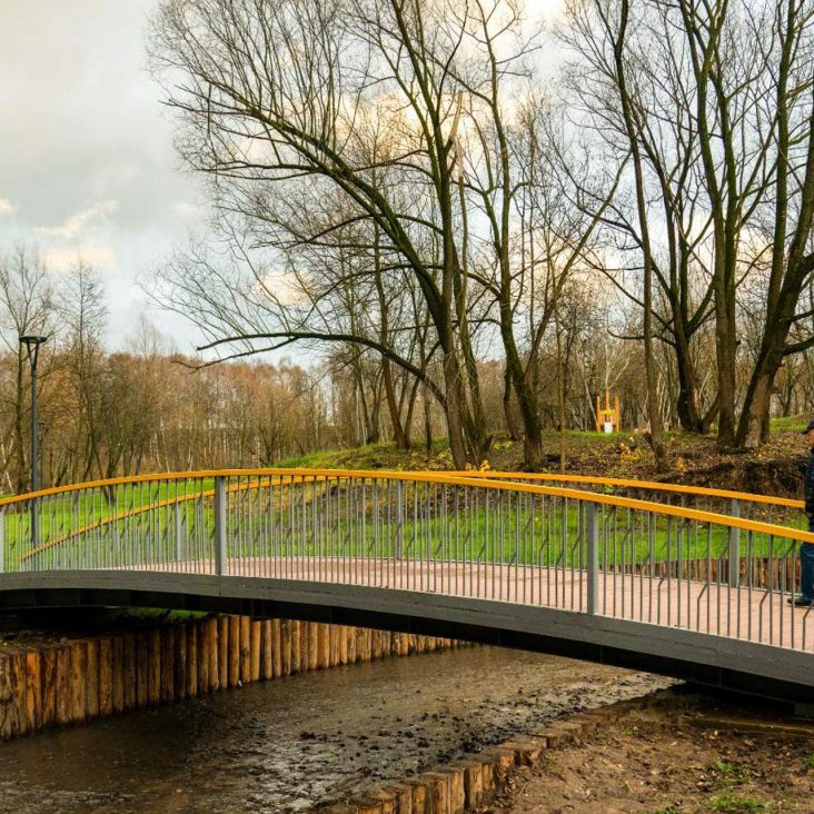 В Москве появился новый парк в поймах рек Шмелевки и Кузнецовки