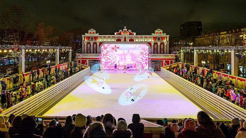 На фестивале "Путешествие в Рождество" покажут ледовые шоу