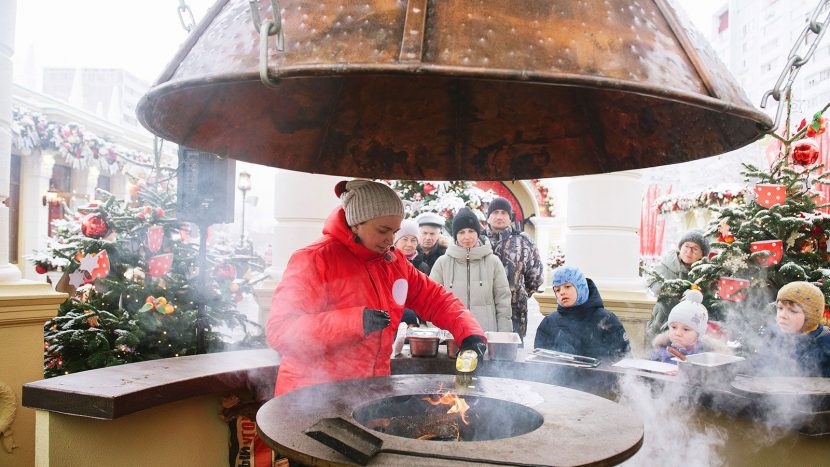 Кулинарные мастер-классы на офирах и печах пройдут на площадках фестиваля "Путешествие в Рождество"