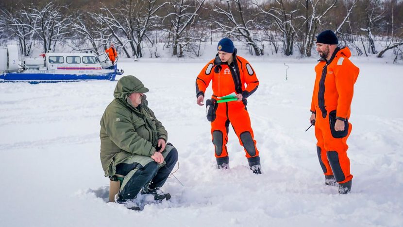 Московские спасатели усилили контроль безопасности на реках из-за оттепели