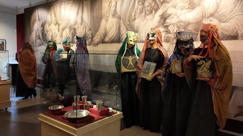 Выставка нового формата "3Da Винчи" открылась в Сергиево-Посадском музее-заповеднике