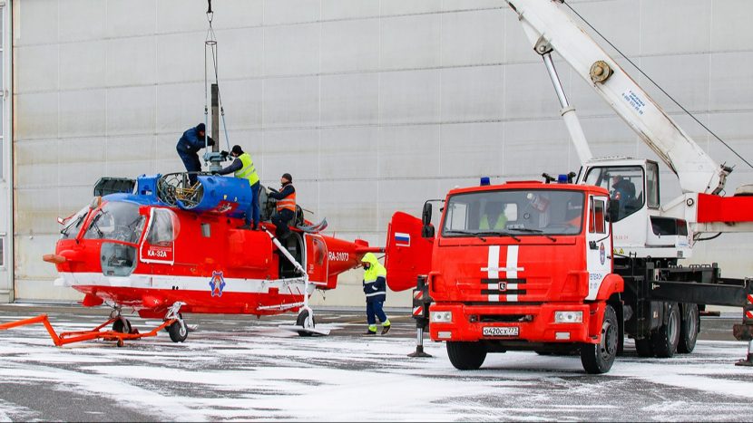 Московский авиацентр получил новые машины для ремонта вертолетов