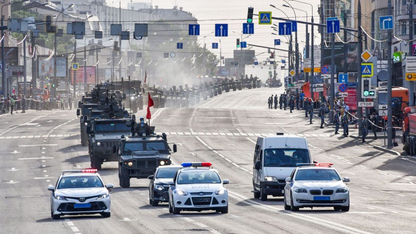 Движение перекроют в центре и на юго-востоке Москвы в День Победы