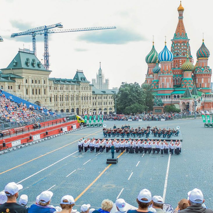 Сводный хор "Московского долголетия" даст концерт на Красной площади