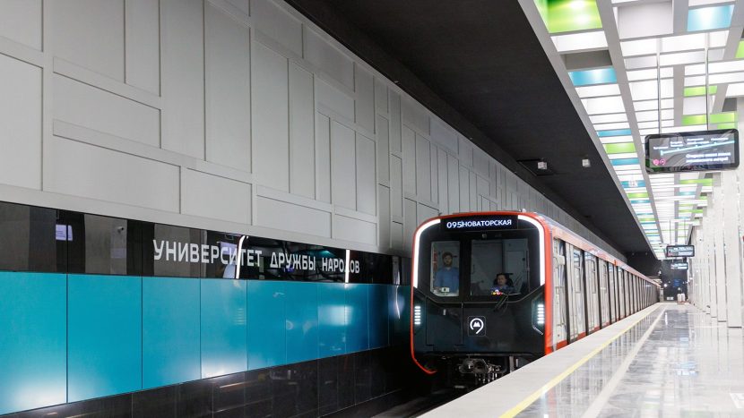 Доля новых поездов в метро Москвы достигнет 95% к 2030 году