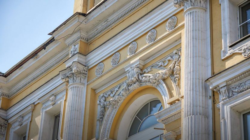 В Москве продолжается реставрация архитектурных памятников