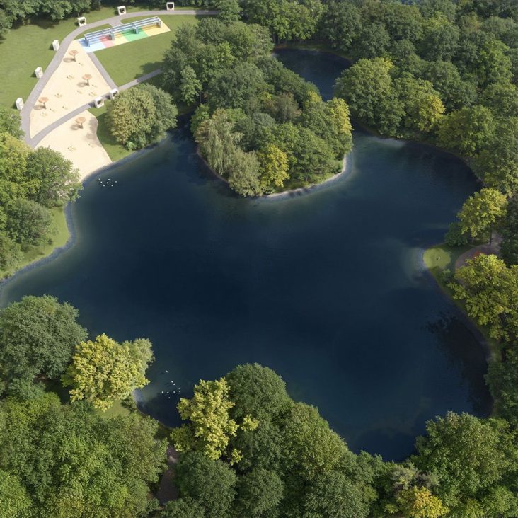 Голубинский пруд на юго-западе Москвы приведут в порядок