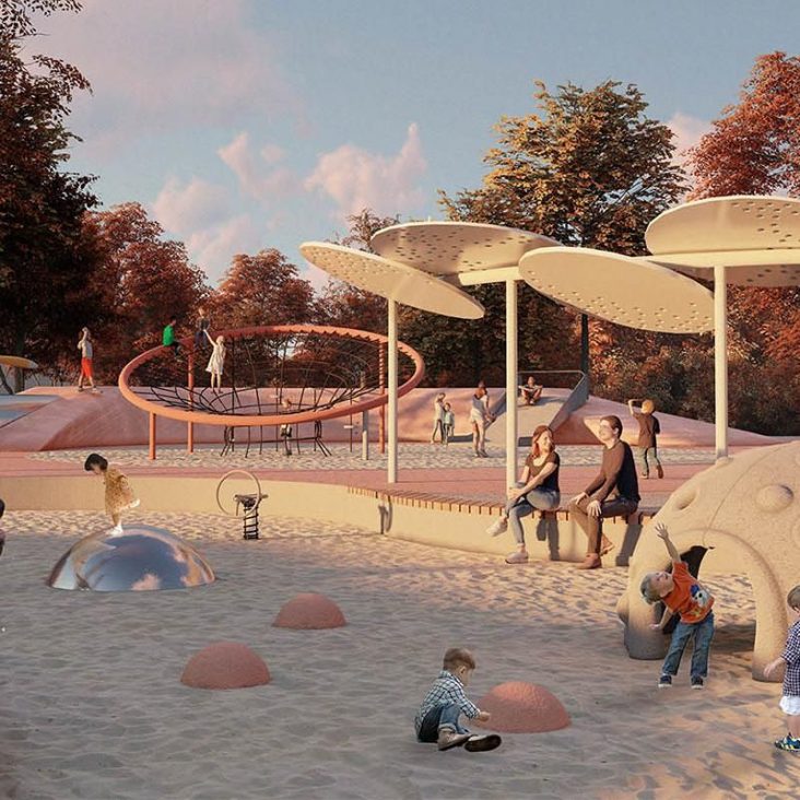 Шесть новых детских площадок появится в парке "Сокольники"