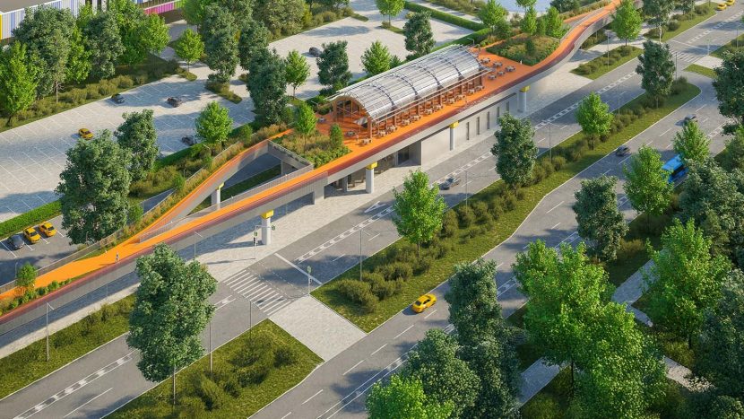 Уникальный парк на высоте 6 метров над землей появится в Москве