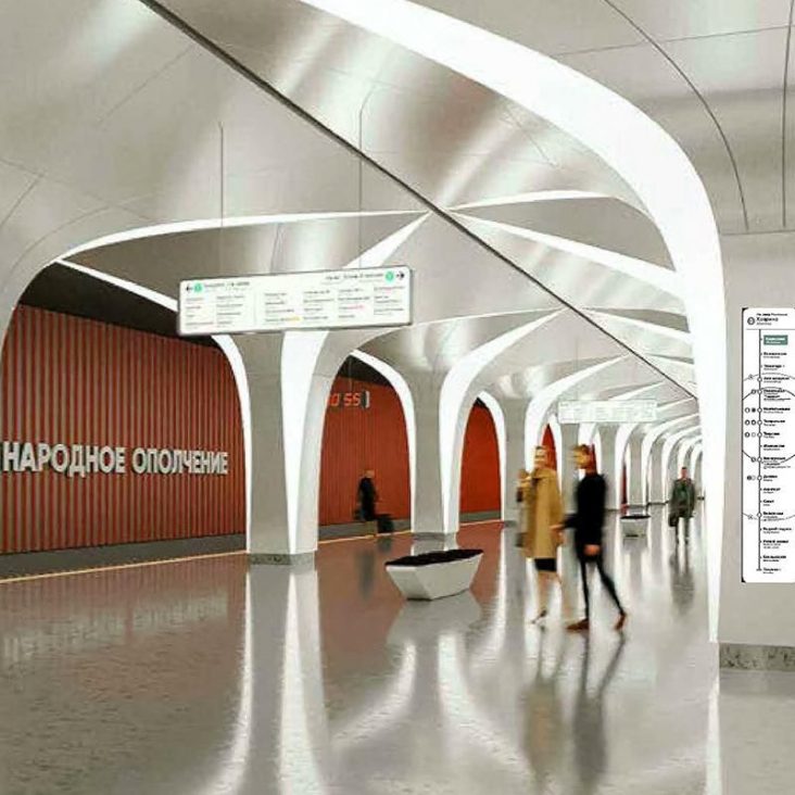 Завершен важный этап строительства Рублёво‑Архангельской линии метро