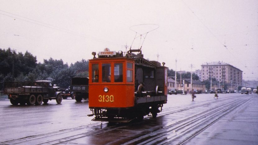Музей транспорта Москвы отреставрировал крановую платформу 1932 года