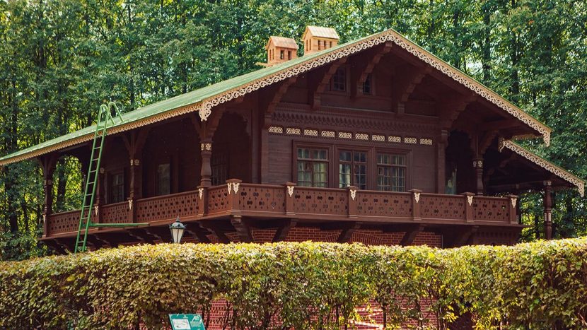 Реставрация Швейцарского домика в усадьбе "Кусково" подошла к концу