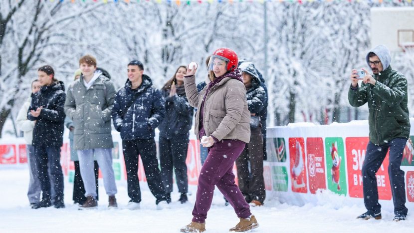 Турнир по метанию снежков пройдет на юго-западе Москвы