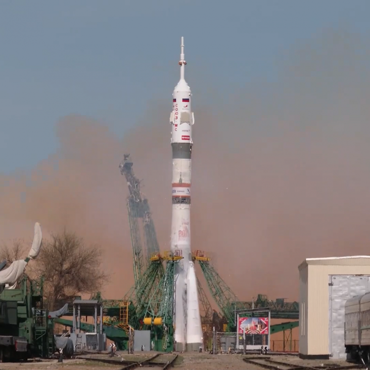 Незрячие впервые "увидели" пуск ракеты с Байконура и модуль МКС