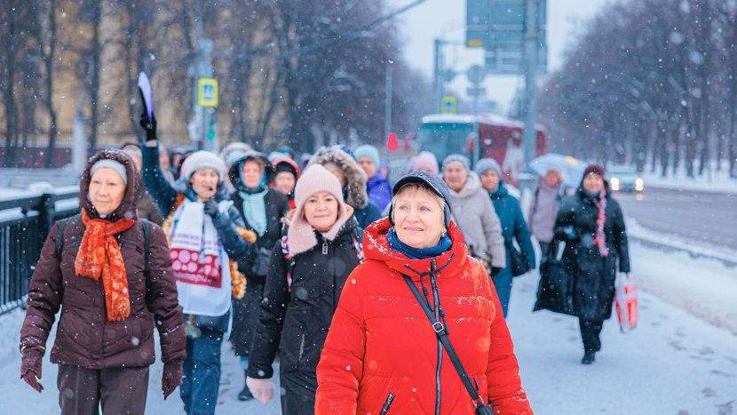 Пешие новогодние экскурсии пройдут в проекте "Московское долголетие"