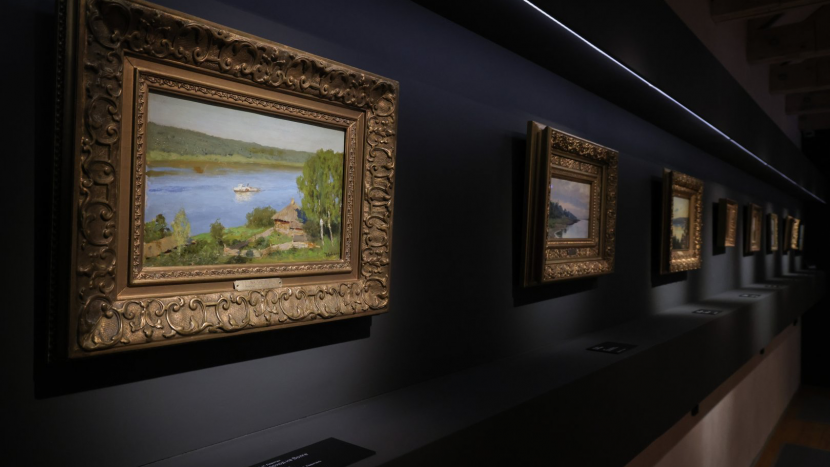 Выставка к 165-летию А.П. Чехова и И.И. Левитана открылась в Мелихове