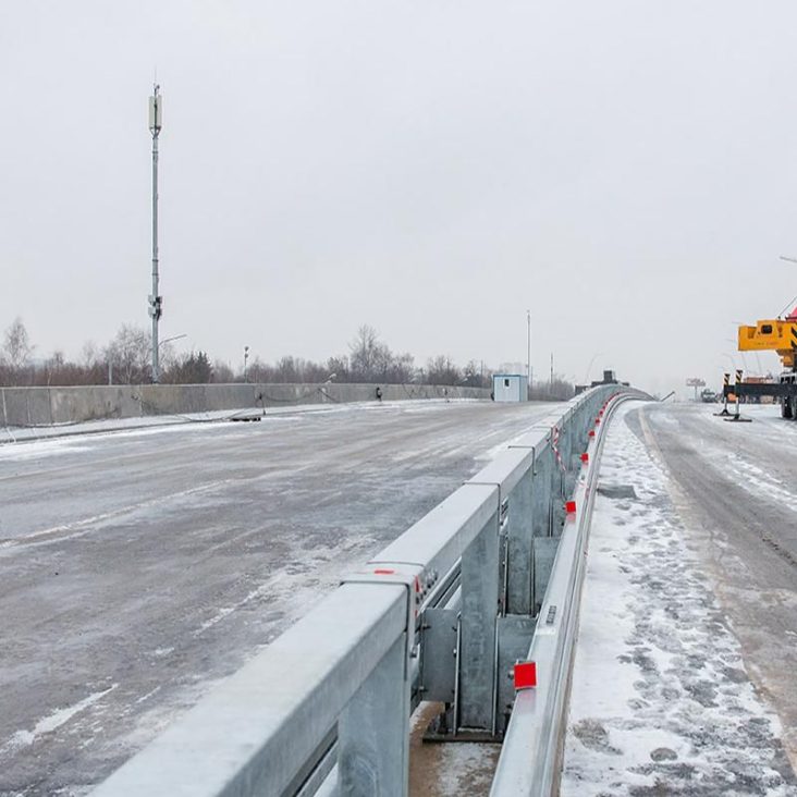 В Москве открыли движение на путепроводе по основному ходу Варшавского шоссе