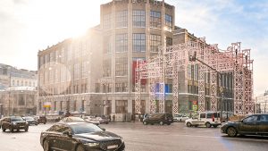 Реставрация фасадов Центрального телеграфа завершилась в Москве