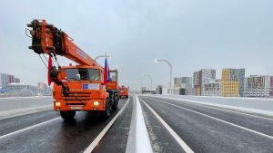 Новый путепровод над Южной рокадой откроют до конца года