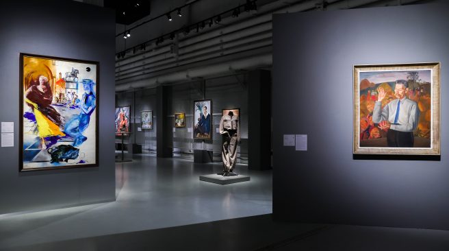 Более 140 авторов представлено в Паркинг Галерее "Зарядья" на юбилейной выставке к 200-летию Строгановского университета