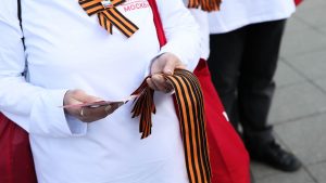 Георгиевские ленты будут раздавать на столичных вокзалах