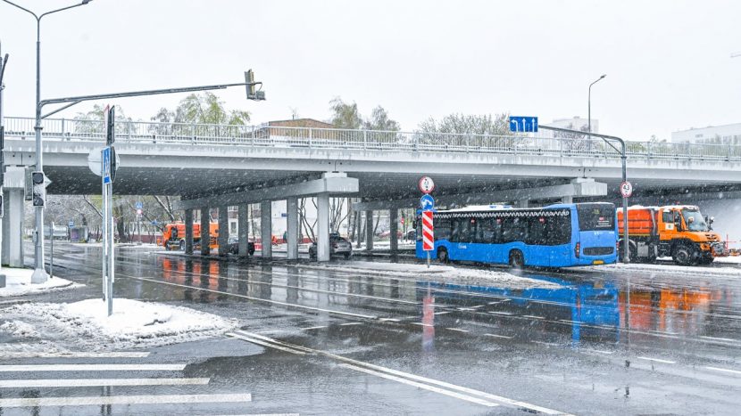 Обновленный Кузьминский путепровод открыли в Москве