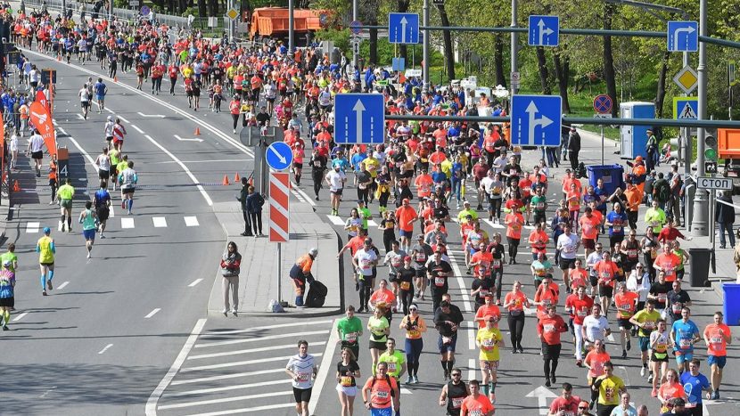 Движение перекроют в центре и на западе Москвы c 24 по 26 апреля из-за полумарафона