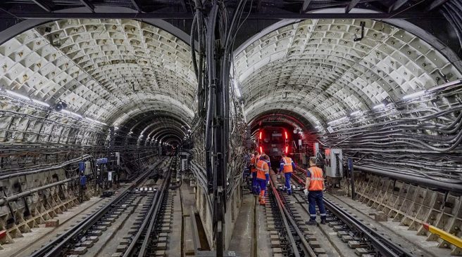 В Москве началось строительство станции метро "Южный порт"