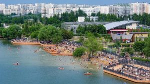 Новая зона отдыха появилась у Большого Черневского пруда