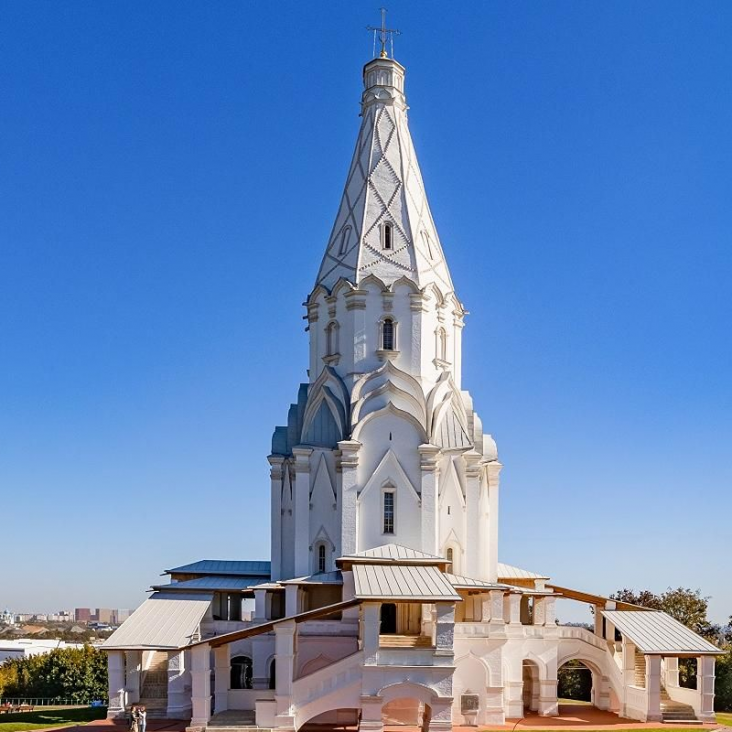 Церковь Вознесения Господня в Коломенском открылась после реставрации