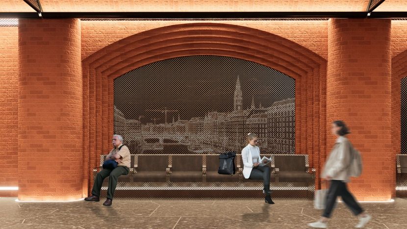 Станцию метро "Южный порт" выполнят в индустриальном стиле