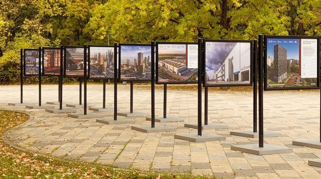 Фотовыставка о лучших строительных проектах Москвы открылась в парке 50-летия Октября
